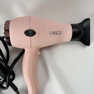 L'ange Hair Blow Dryer Blush Pink Lange Model 2247 - 1875W with Flat Tip